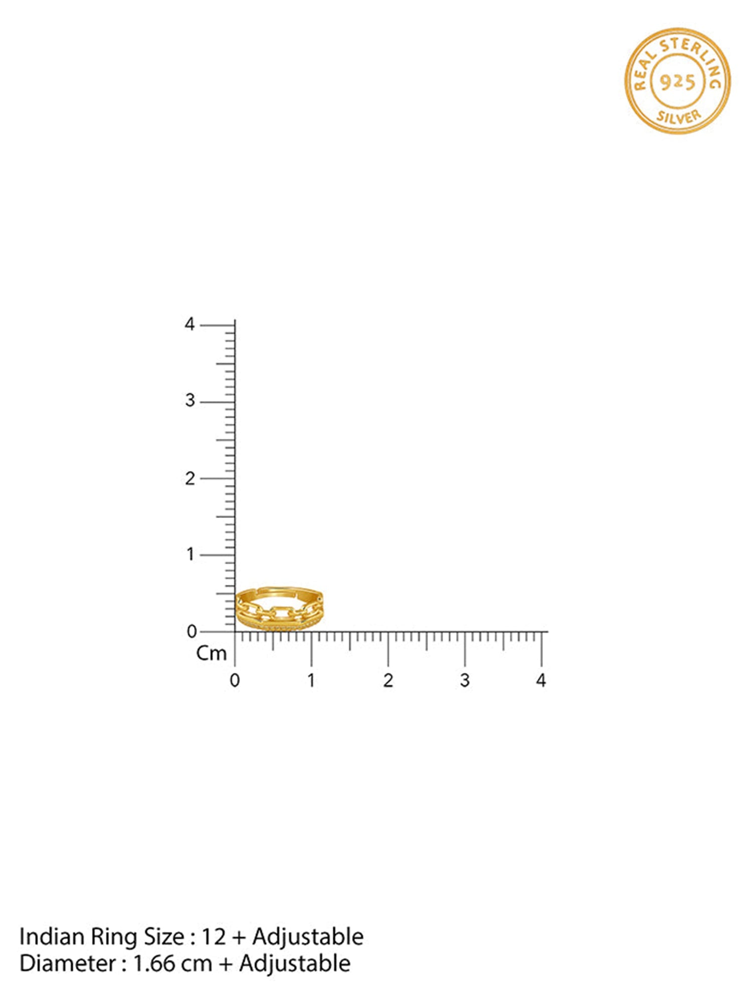 Golden Rebel Ring (Size 12)