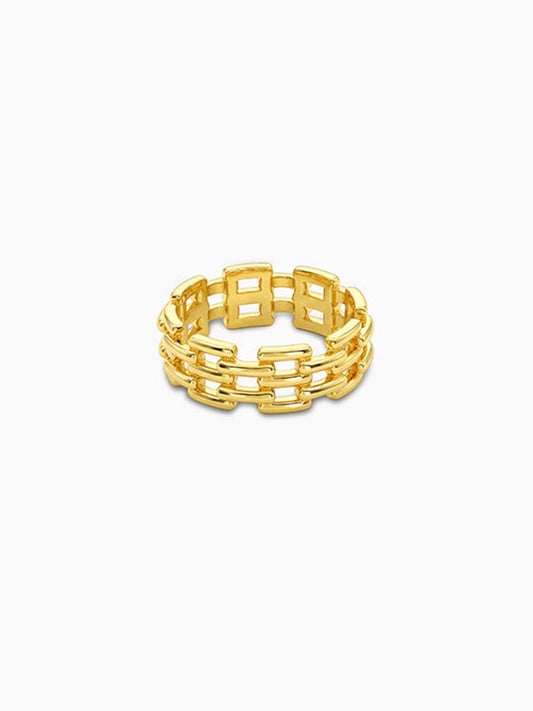 Kriti Sanon Golden Girls Code Ring (Size 12)