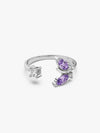 Silver Mermaid Muse Ring