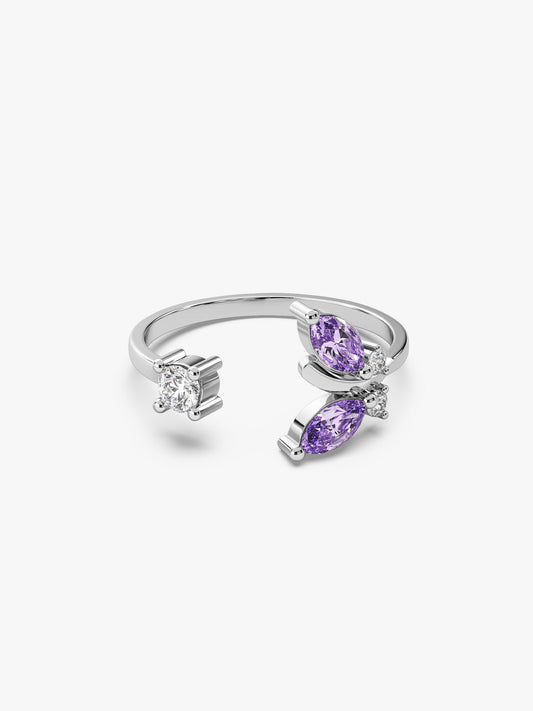 Silver Mermaid Muse Ring