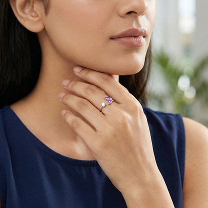 Silver Mermaid Muse Ring