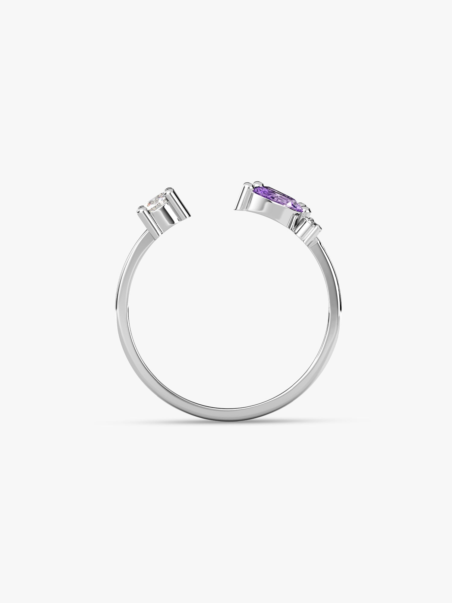 Silver Mermaid Muse Ring