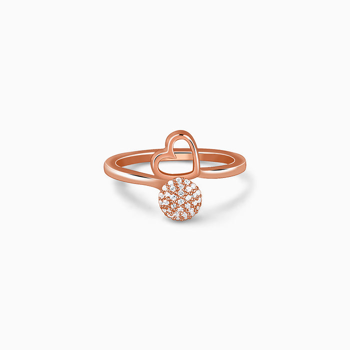 Rose Gold Lovey-Dovey Ring