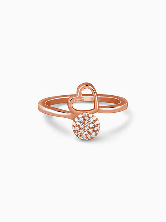 Rose Gold Lovey-Dovey Ring