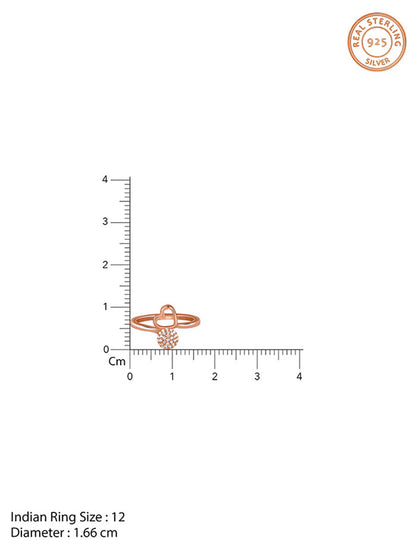 Rose Gold Lovey-Dovey Ring