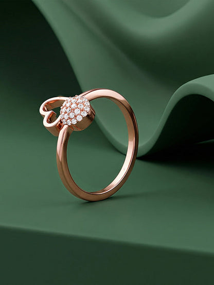 Rose Gold Lovey-Dovey Ring