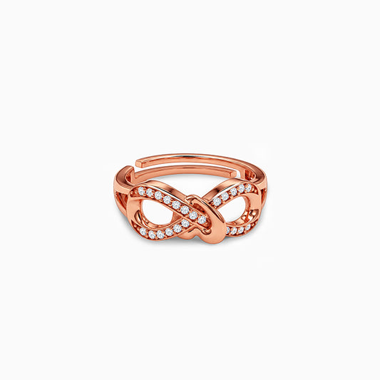 Rose Gold Infinitely Yours Ring