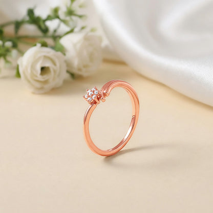 Rose Gold Flora Ring