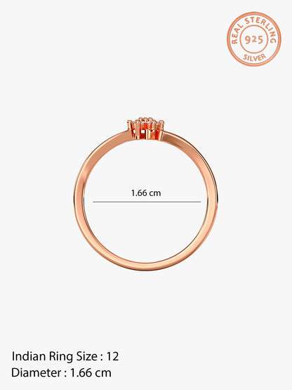 Rose Gold Flora Ring