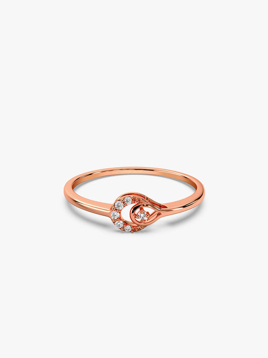 Rose Gold Starlight Ring