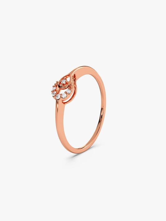 Rose Gold Starlight Ring