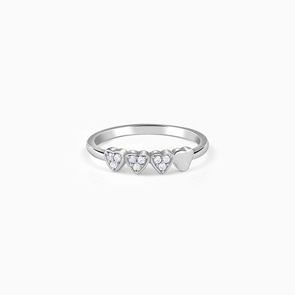 Silver Love Ring