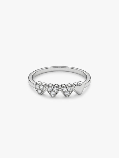 Silver Love Ring