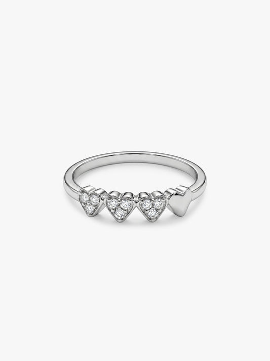 Silver Love Ring