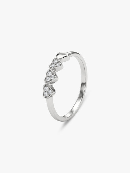 Silver Love Ring