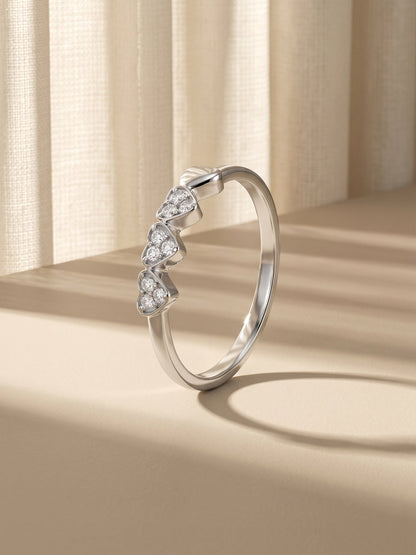 Silver Love Ring