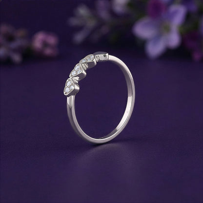 Silver Love Ring