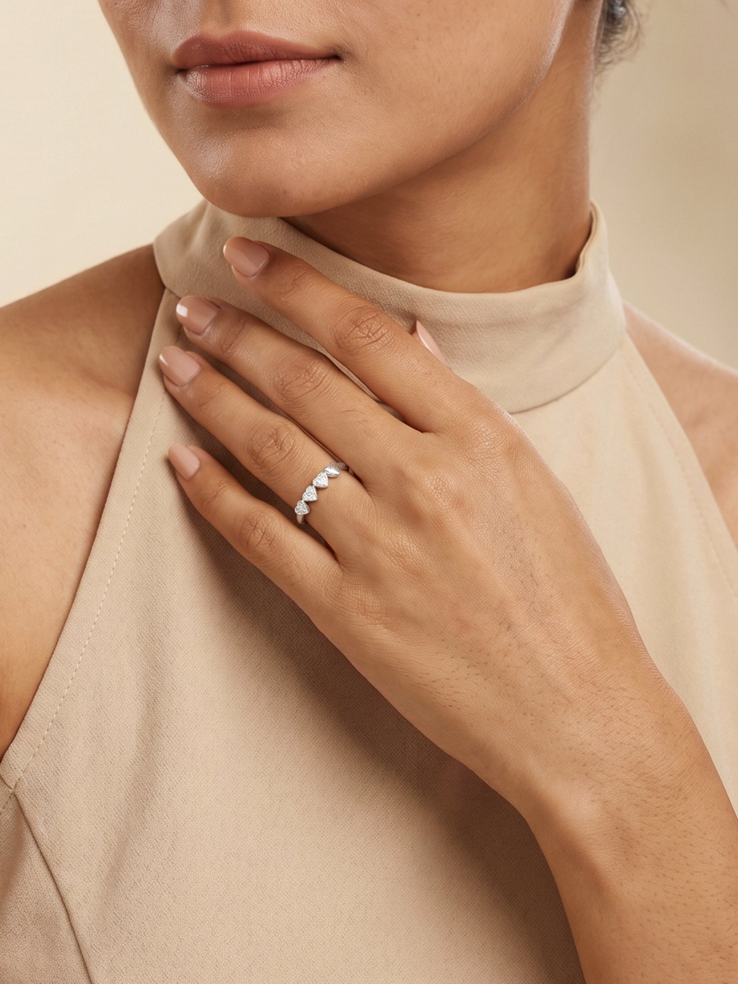 Silver Love Ring
