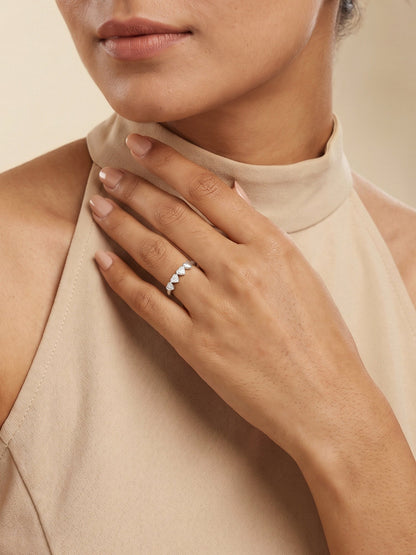 Silver Love Ring