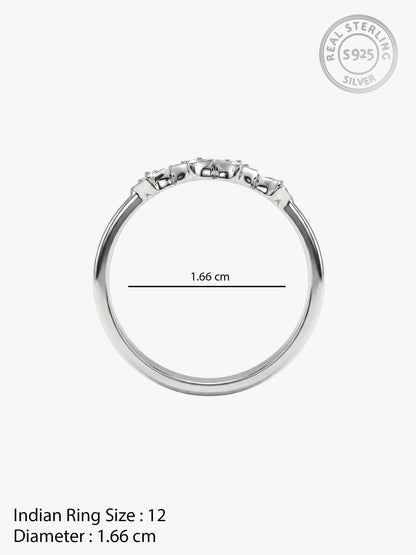 Silver Love Ring