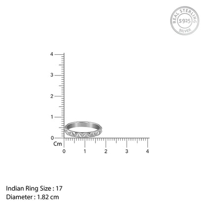 Silver Classic Apex Ring For Him