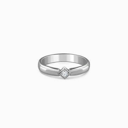 Silver Vanguard Ring For Him