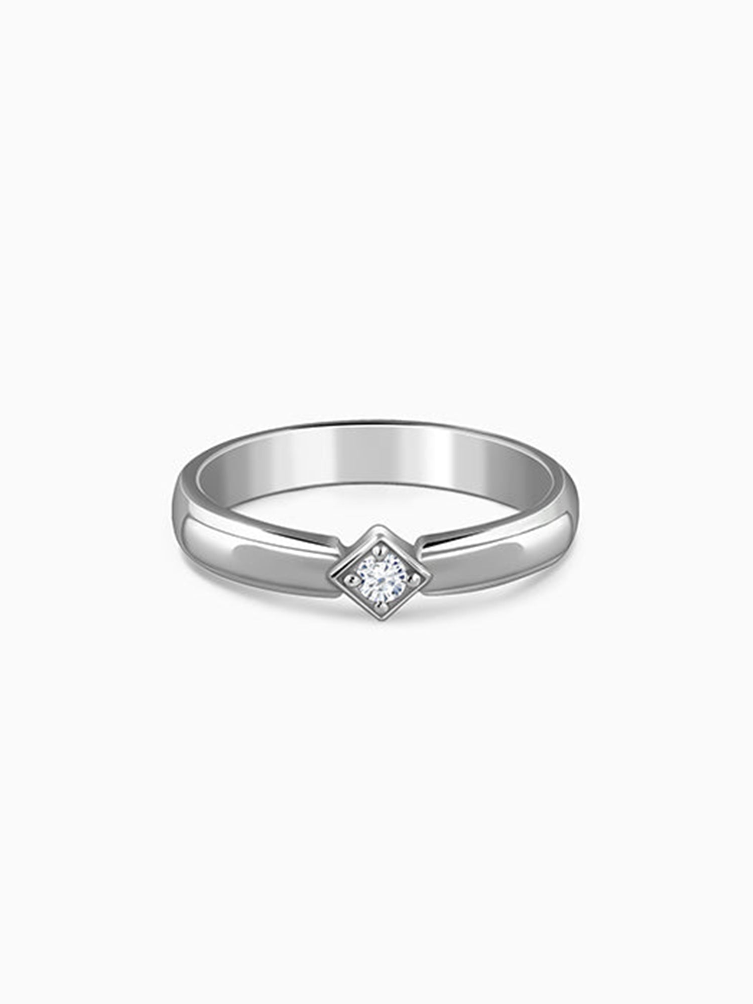 Silver Vanguard Ring For Him (Size 12)