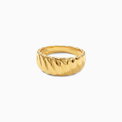 Golden Aura Rays Ring
