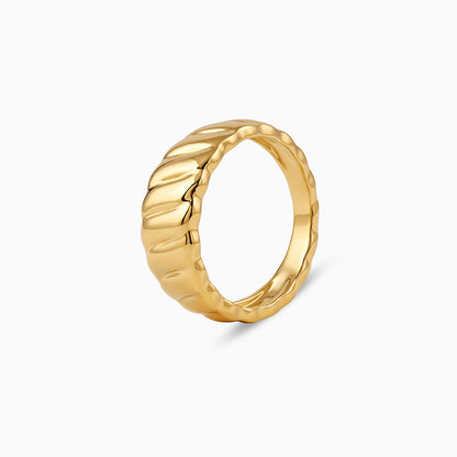 Golden Aura Rays Ring (Size 12)