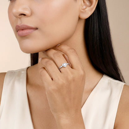 Silver Fiora Ring (Size 12)