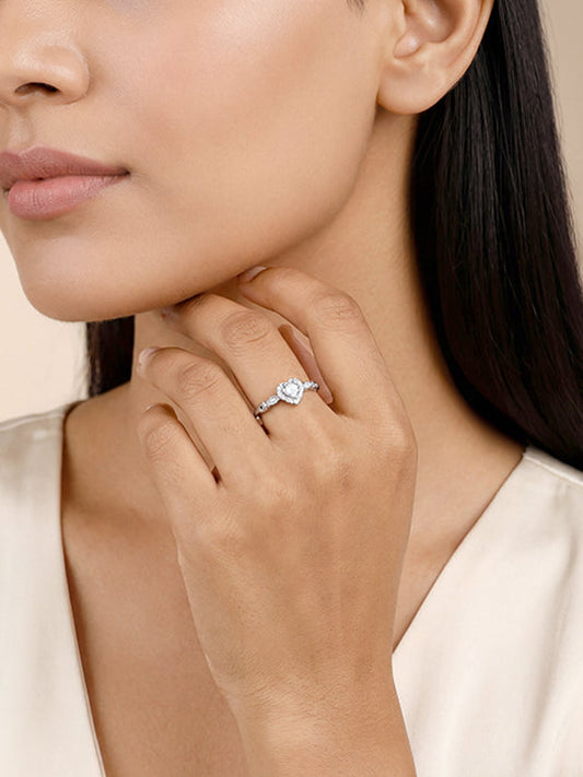 Silver Fiora Ring (Size 12)