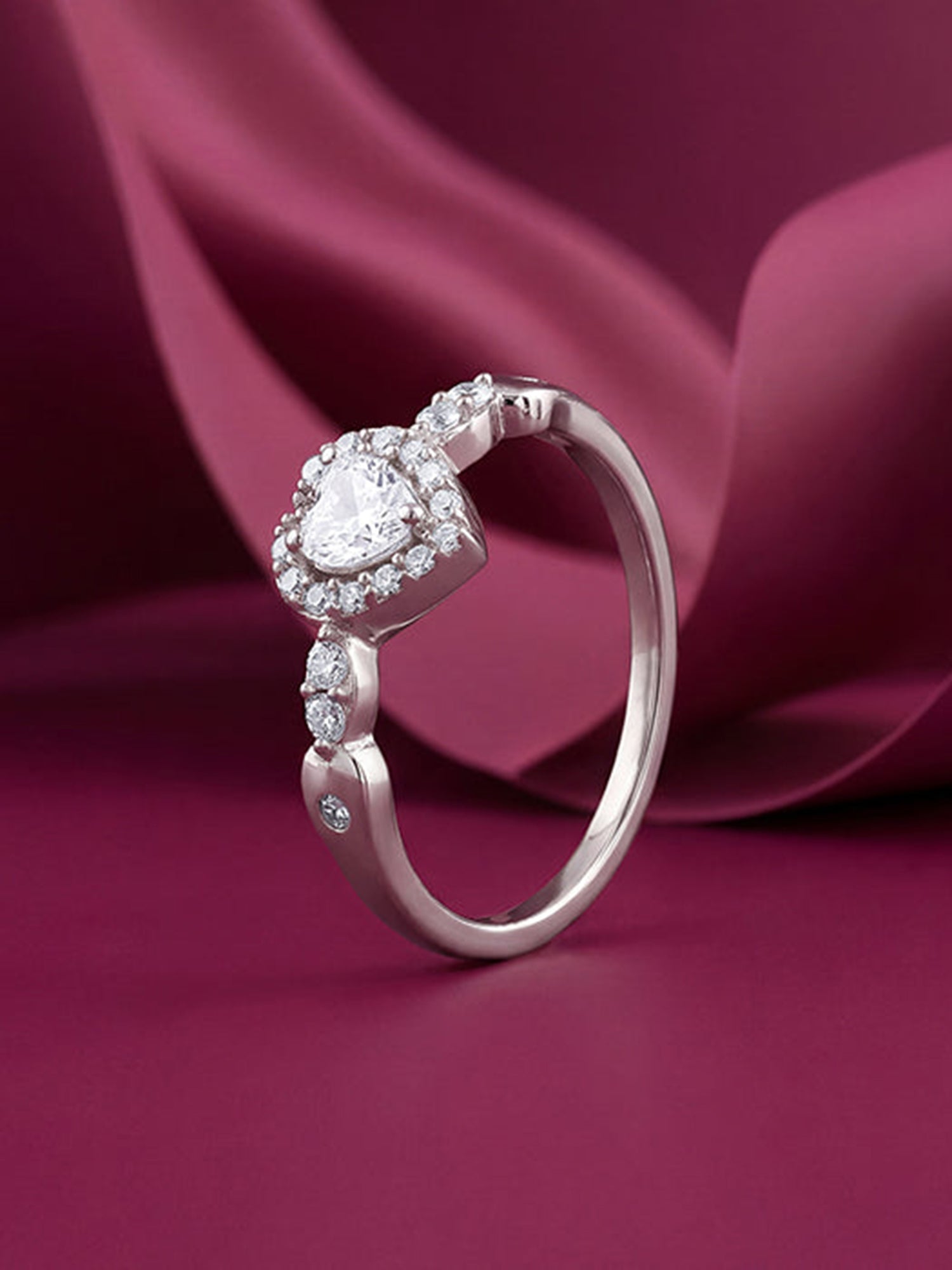 Silver Fiora Ring (Size 12)