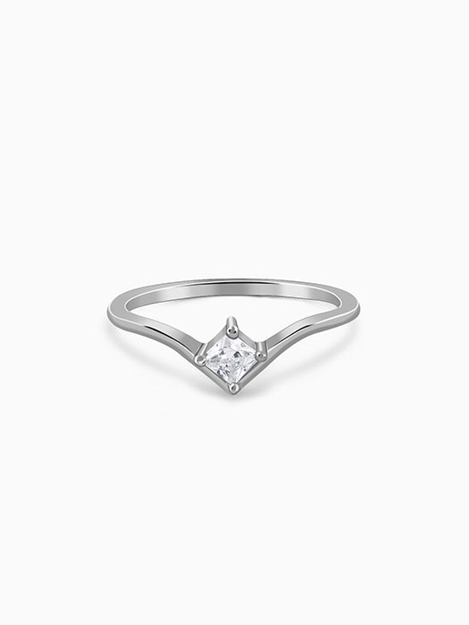 Silver Eterna Prism Ring (Size 12)