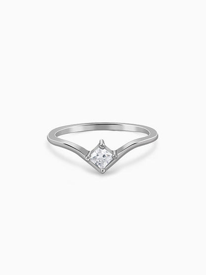 Silver Eterna Prism Ring (Size 12)