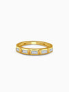 Golden Geometric Band For Him (Size 21)