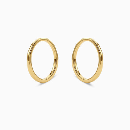 Golden Stack Rings (Size 12)