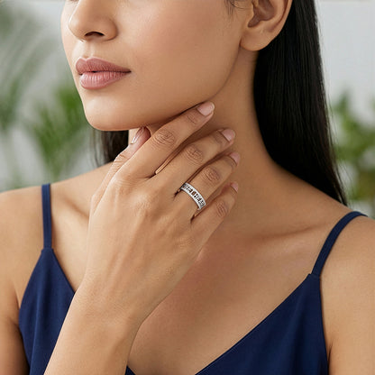 Silver Sweet Heart Ring