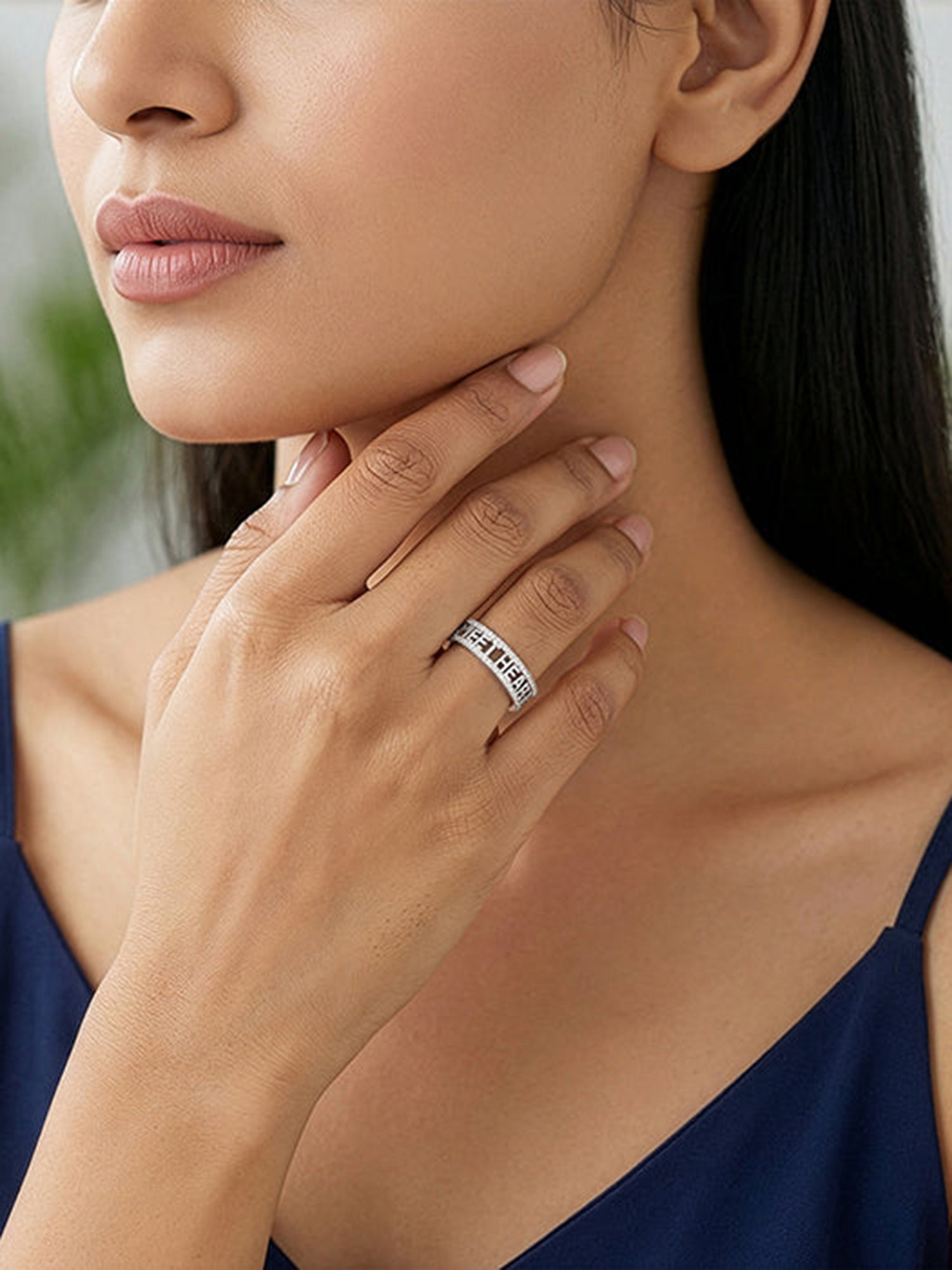 Silver Sweet Heart Ring