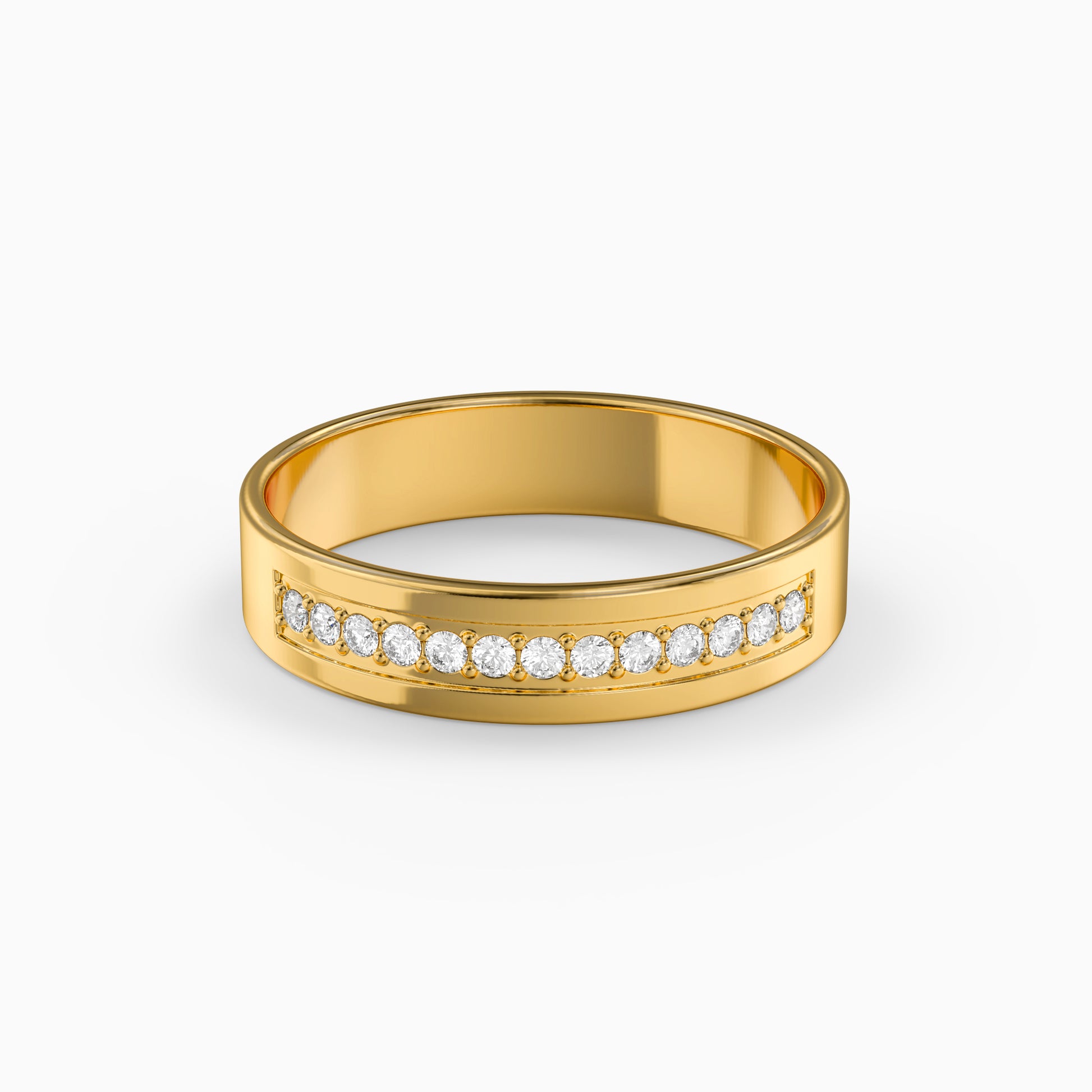 Golden Classic Serenity Ring