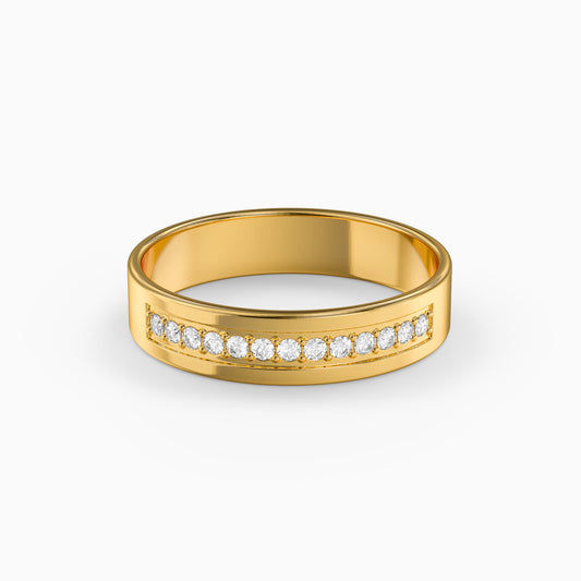 Golden Classic Serenity Ring