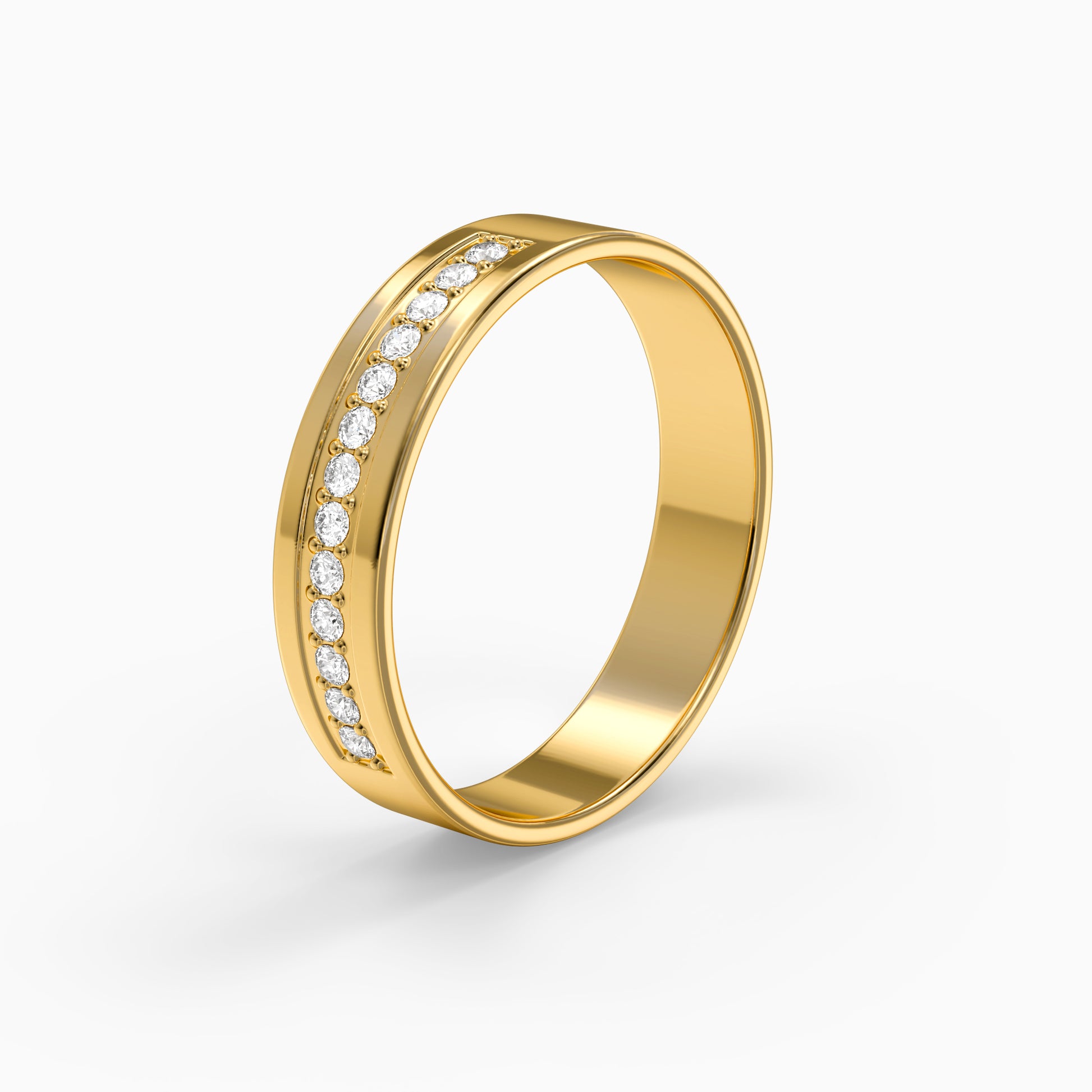 Golden Classic Serenity Ring For Him (Size 23)