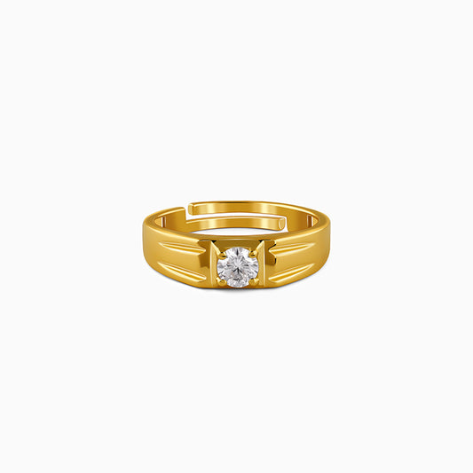 Golden Foundation Ring For Him