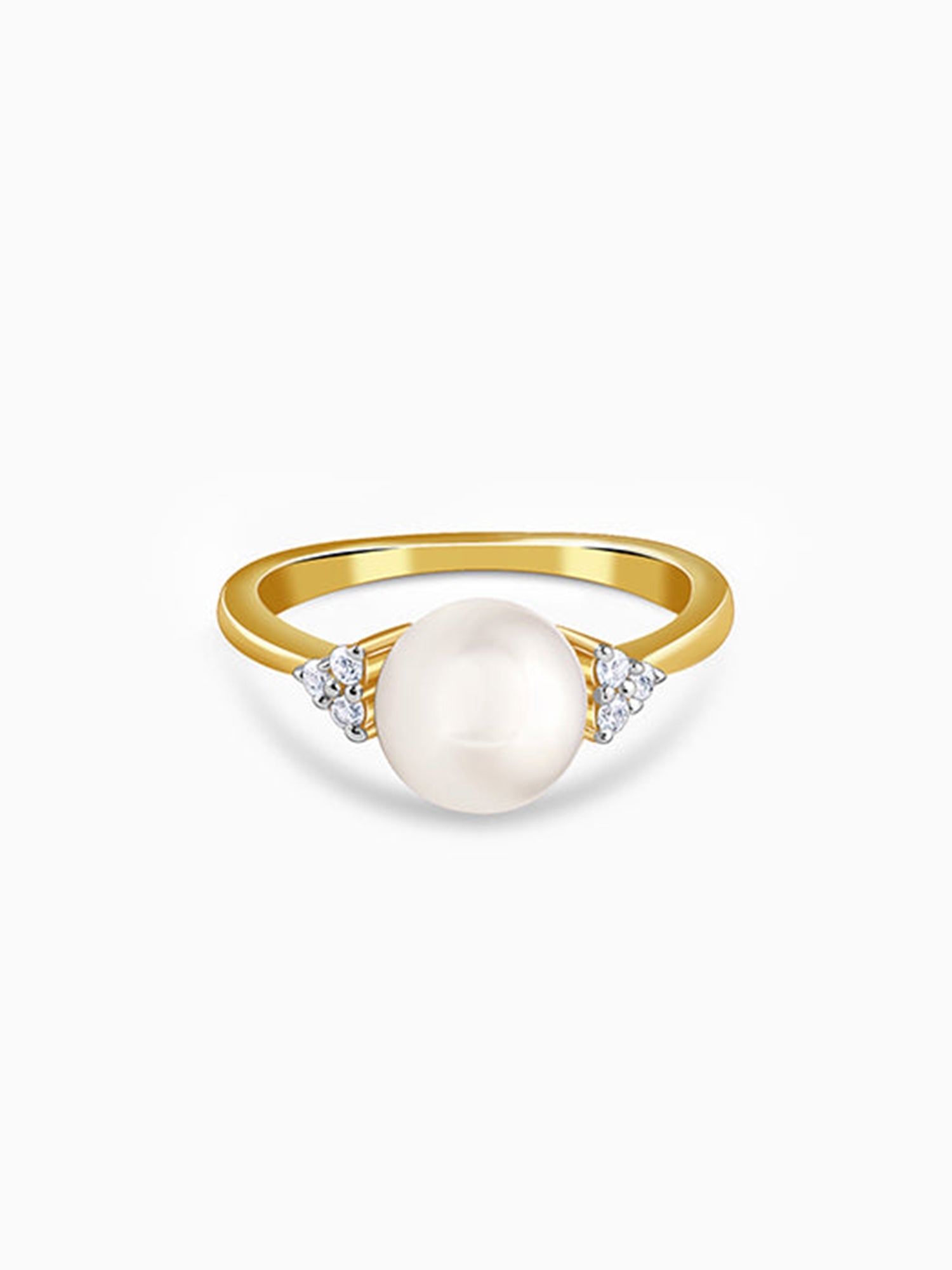 Golden Jeanne Pearl Ring (Size 12)