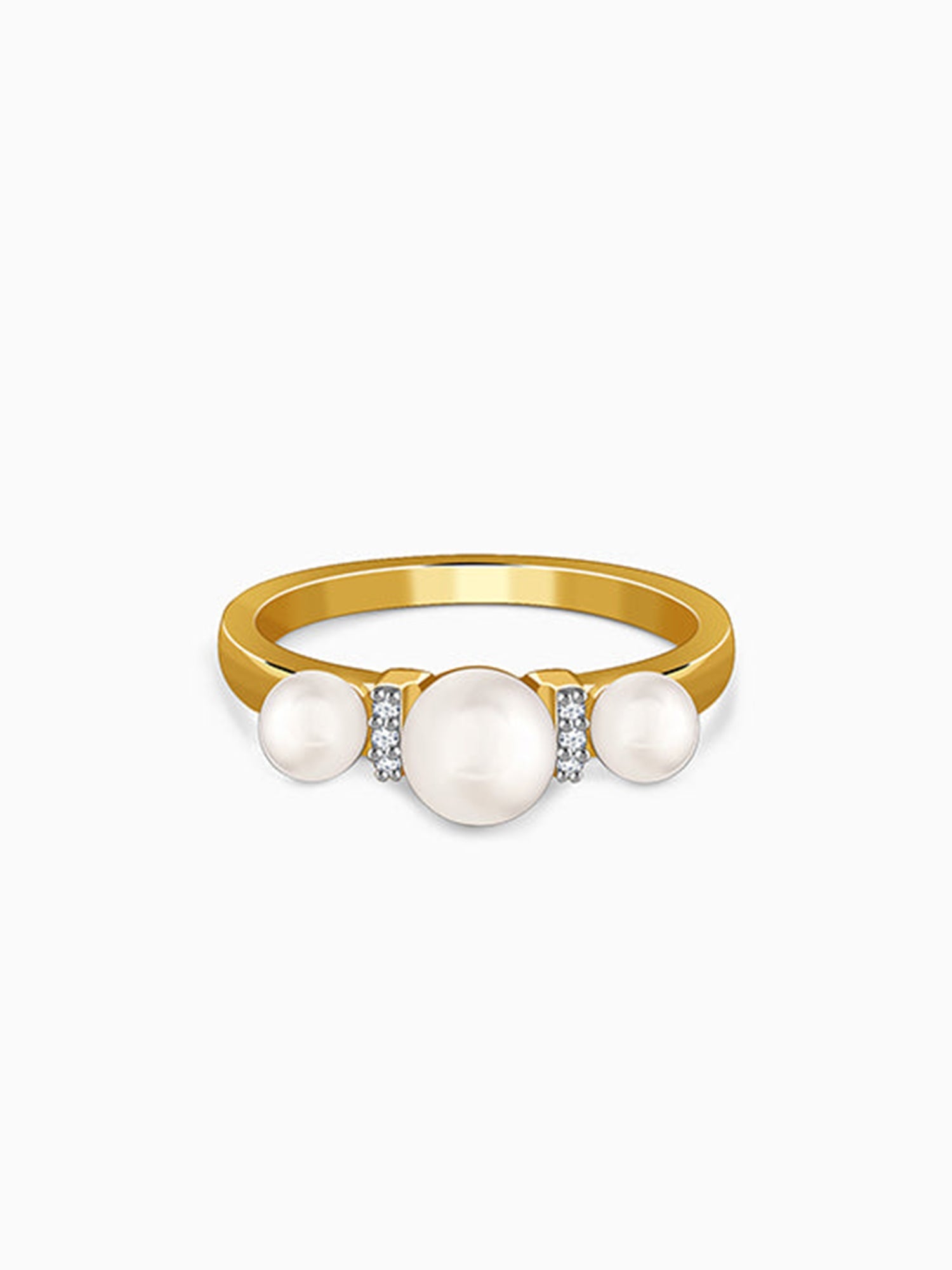 Golden Joan Pearl Ring (Size 12)