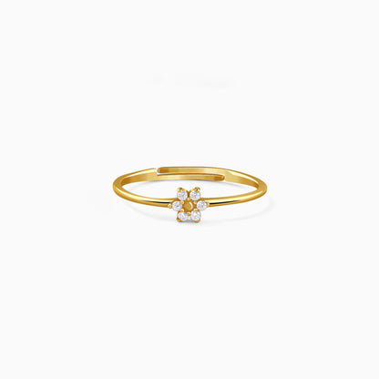 Golden Lovely Floret Ring