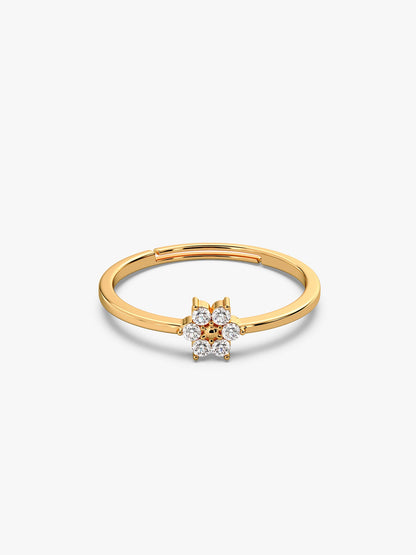 Golden Lovely Floret Ring