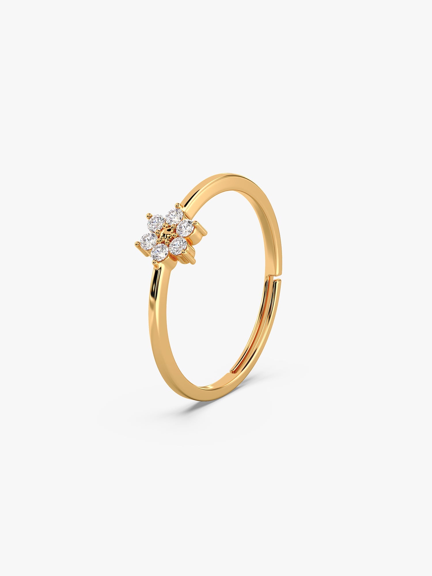 Golden Lovely Floret Ring