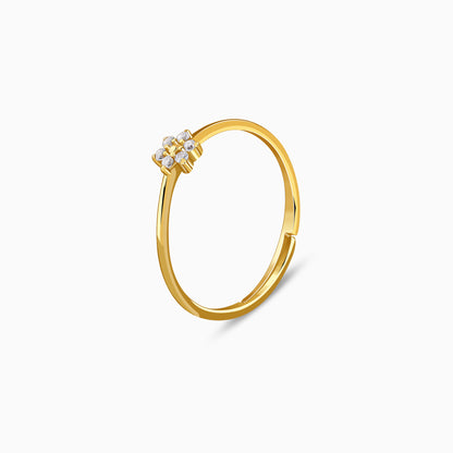 Golden Lovely Floret Ring