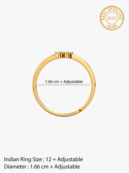 Golden Lovely Floret Ring