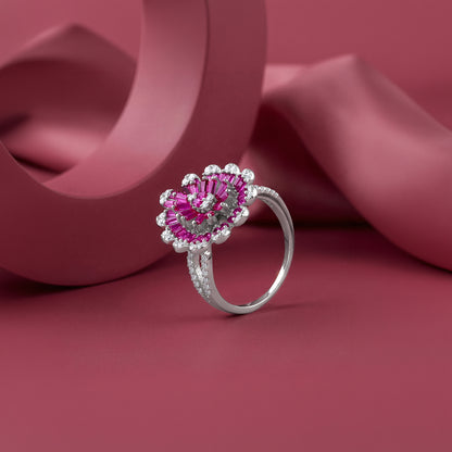 Silver Rani Noor Ring (Size 11)